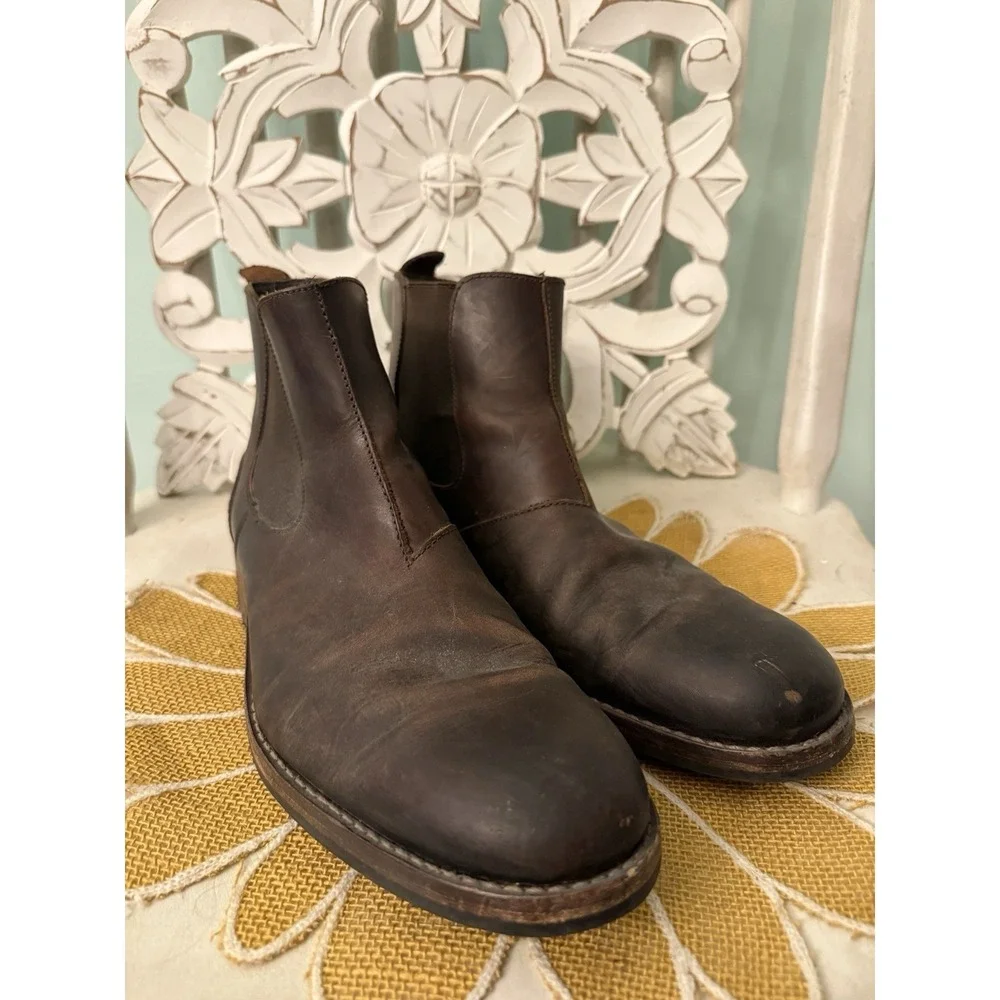Wolverine 1000 Mile Mens Brown Leather Wingtip Chukka Boots W40384 Size 8.5 D